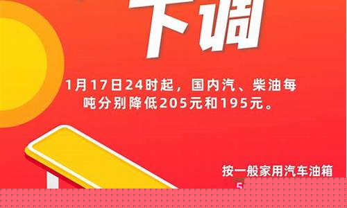 油价下调加一箱少花9块_油价下调加一箱油