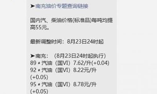 南充油价历史价格查询_南充油价历史价格查询最新