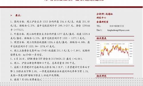 金价会不会继续走低点_金价会不会继续走低
