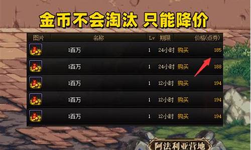 dnf金价为何这么便宜_地下城金价崩盘了吗