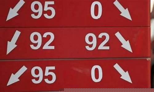 959298汽油价格多少_9592汽油价钱