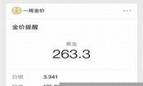 怎样查每天金价多少元_怎样查看每日金价