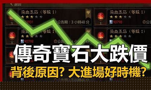 2021暗黑4_暗黑4金价爆跌原因