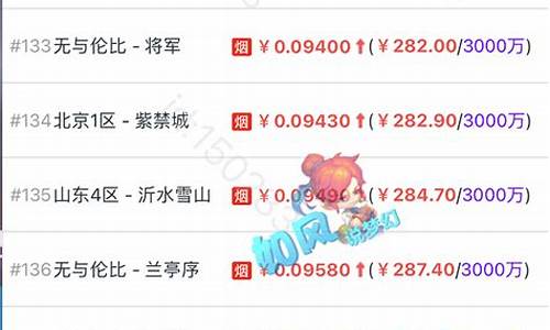 梦幻西游红区金价_梦幻西游红区金价最低多少