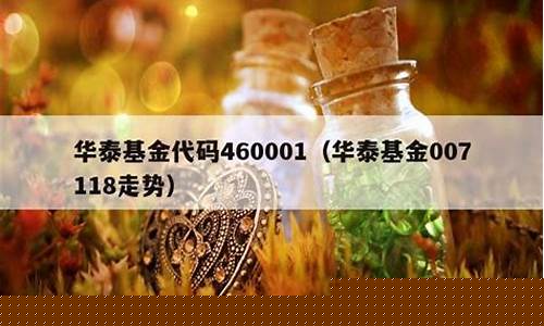 460001基金价位_基金460001行情