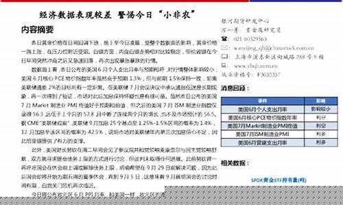 非农公布后黄金走势_非农利空金银油价