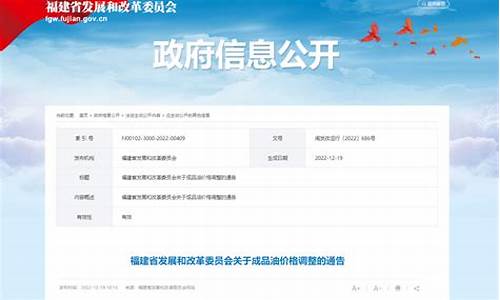 福建油价最新实时_福建油价今日价格