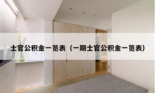 西藏士官公积金一览表_西藏士官公积金价格
