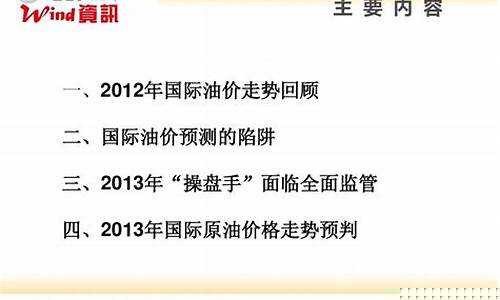 2012年的油价_2012年油价走势