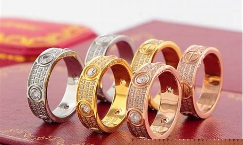 钉子款戒指玫瑰金价格_黄金钉子戒指