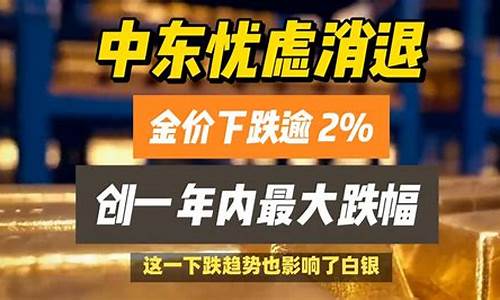 黄金降了还是涨了_消退过快金价回升