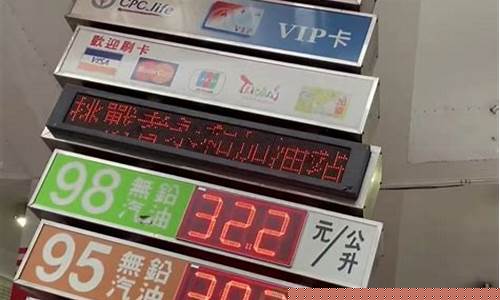 台湾油价低的原因_台湾的汽油价格